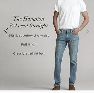 Polo Ralph Lauren Hampton Relaxed Straight Jeans mens 38x30